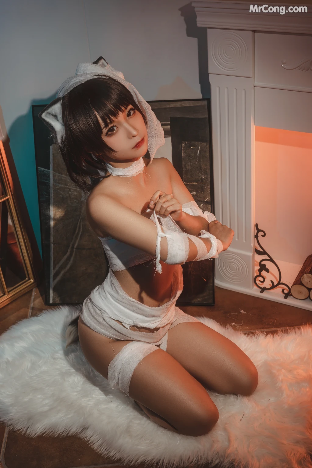 Coser@蠢沫沫 (chunmomo) Vol.056: 绷带猫 (40 photos) – Page 4