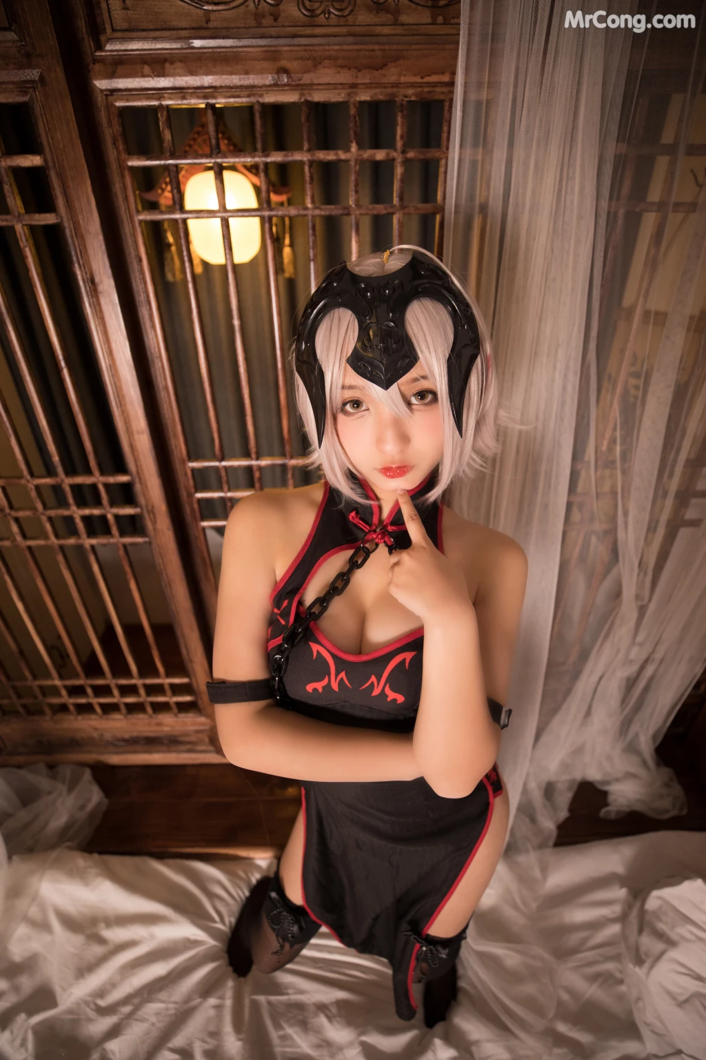 Coser@神楽坂真冬 Vol.016: 旗袍黑贞 (150 photos)