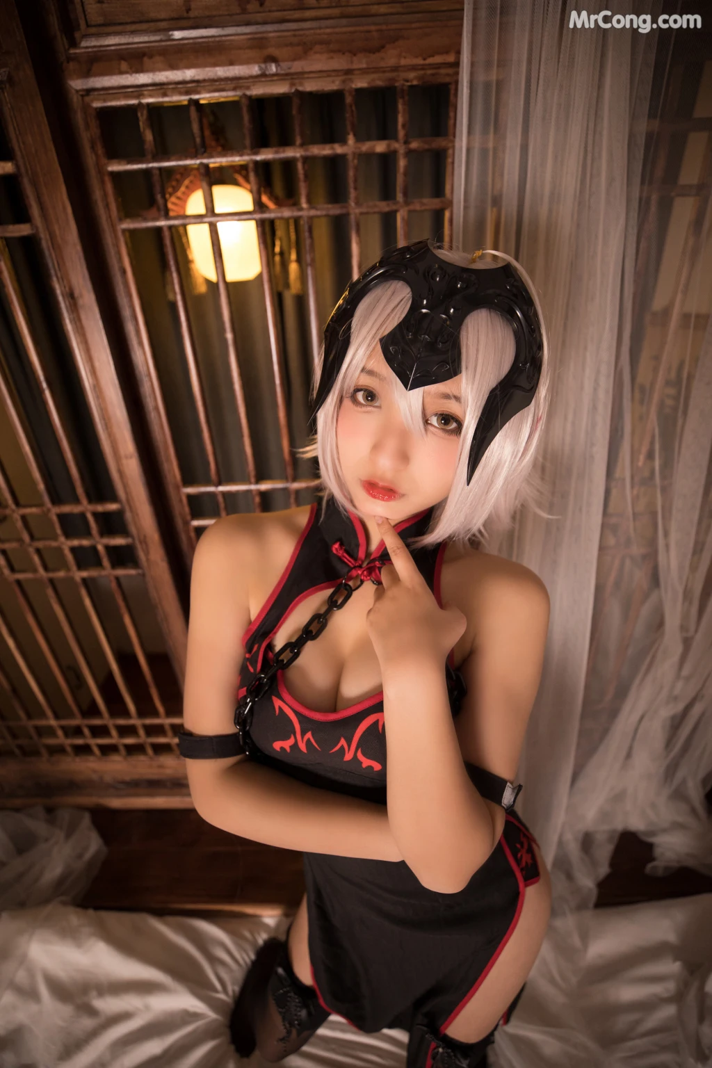 Coser@神楽坂真冬 Vol.016: 旗袍黑贞 (150 photos)