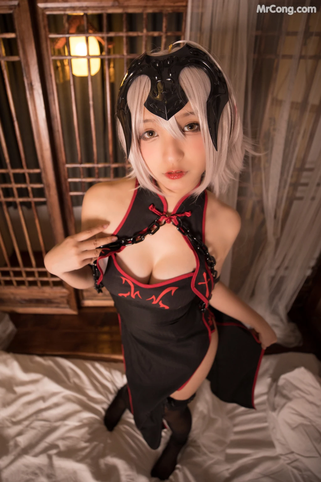 Coser@神楽坂真冬 Vol.016: 旗袍黑贞 (150 photos)