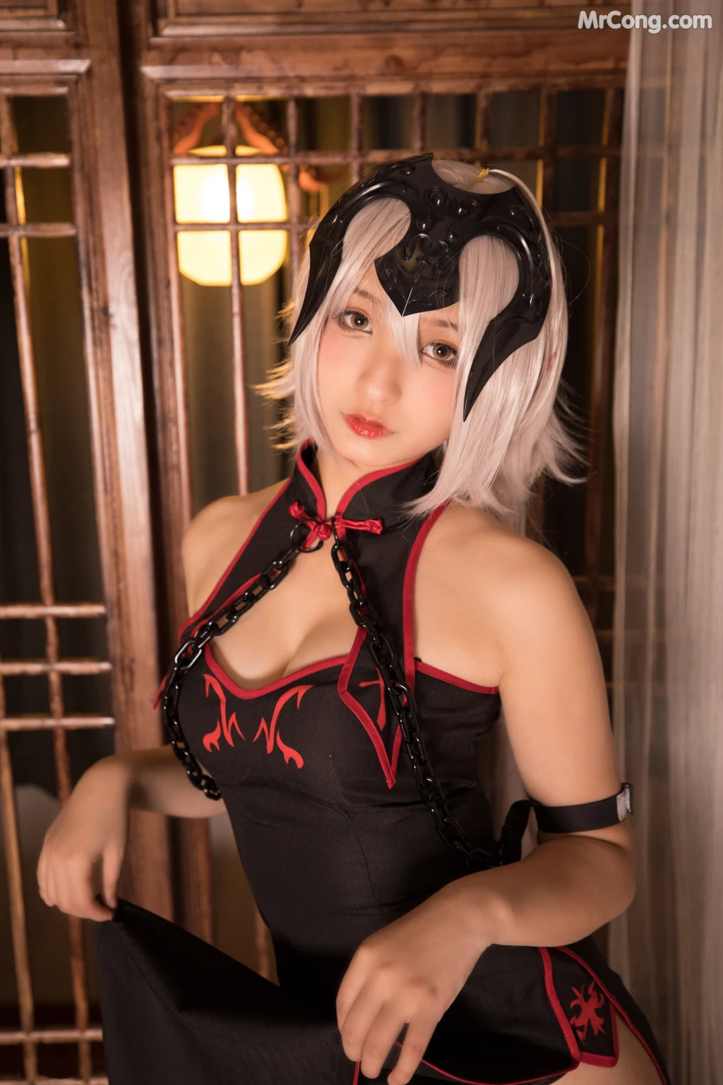 Coser@神楽坂真冬 Vol.016: 旗袍黑贞 (150 photos)