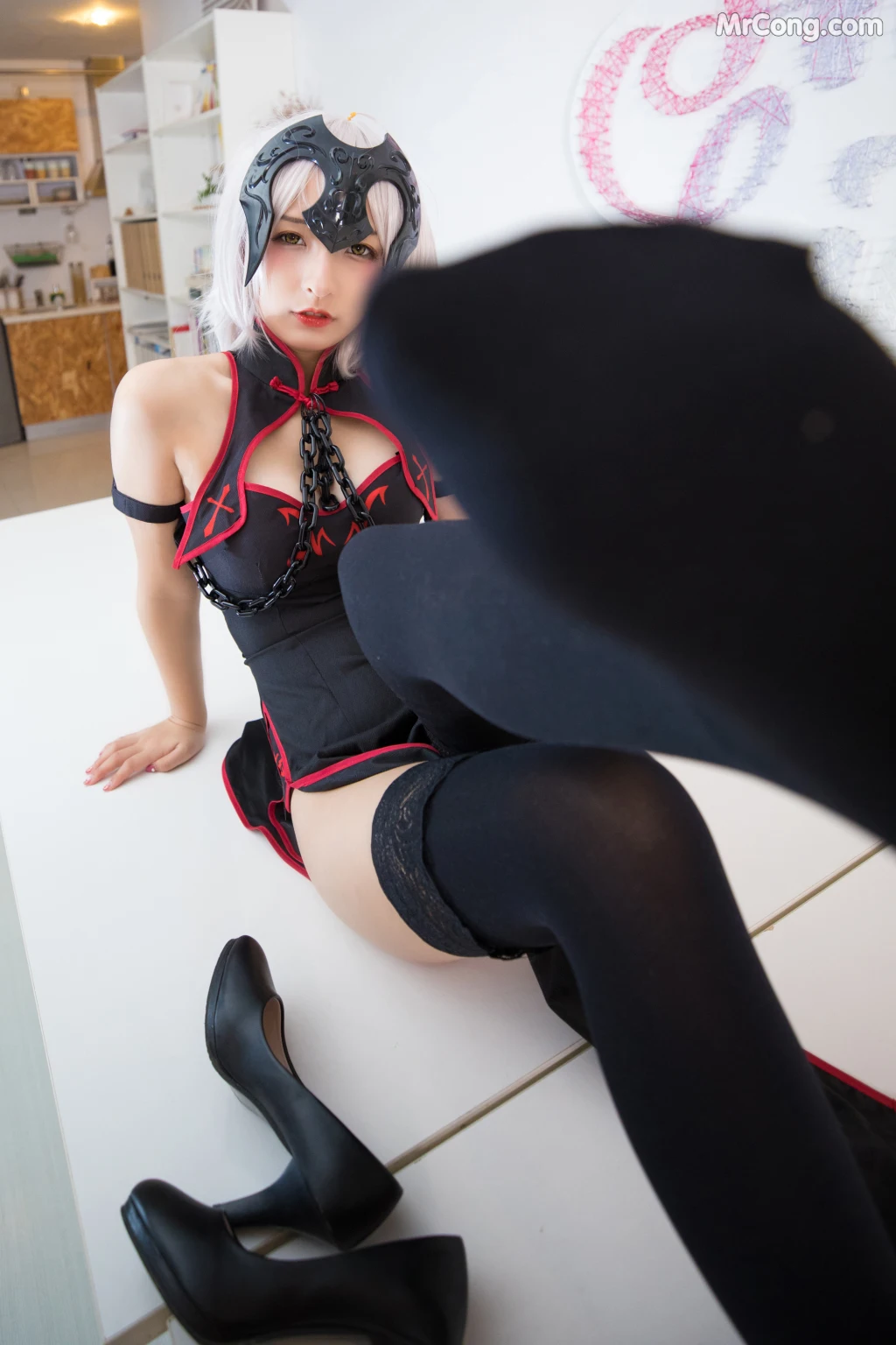 Coser@神楽坂真冬 Vol.016: 旗袍黑贞 (150 photos) – Page 5