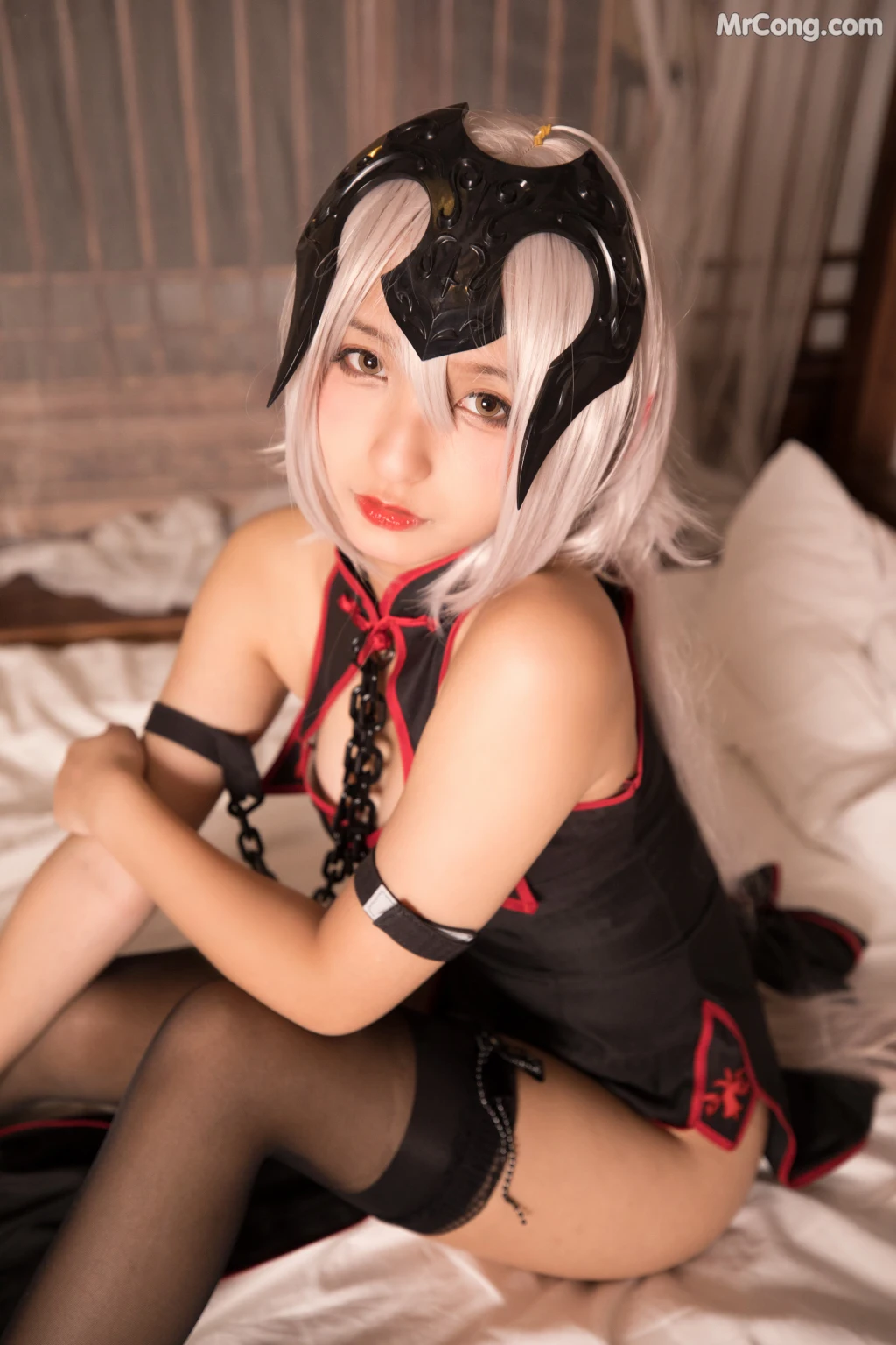 Coser@神楽坂真冬 Vol.016: 旗袍黑贞 (150 photos) – Page 5