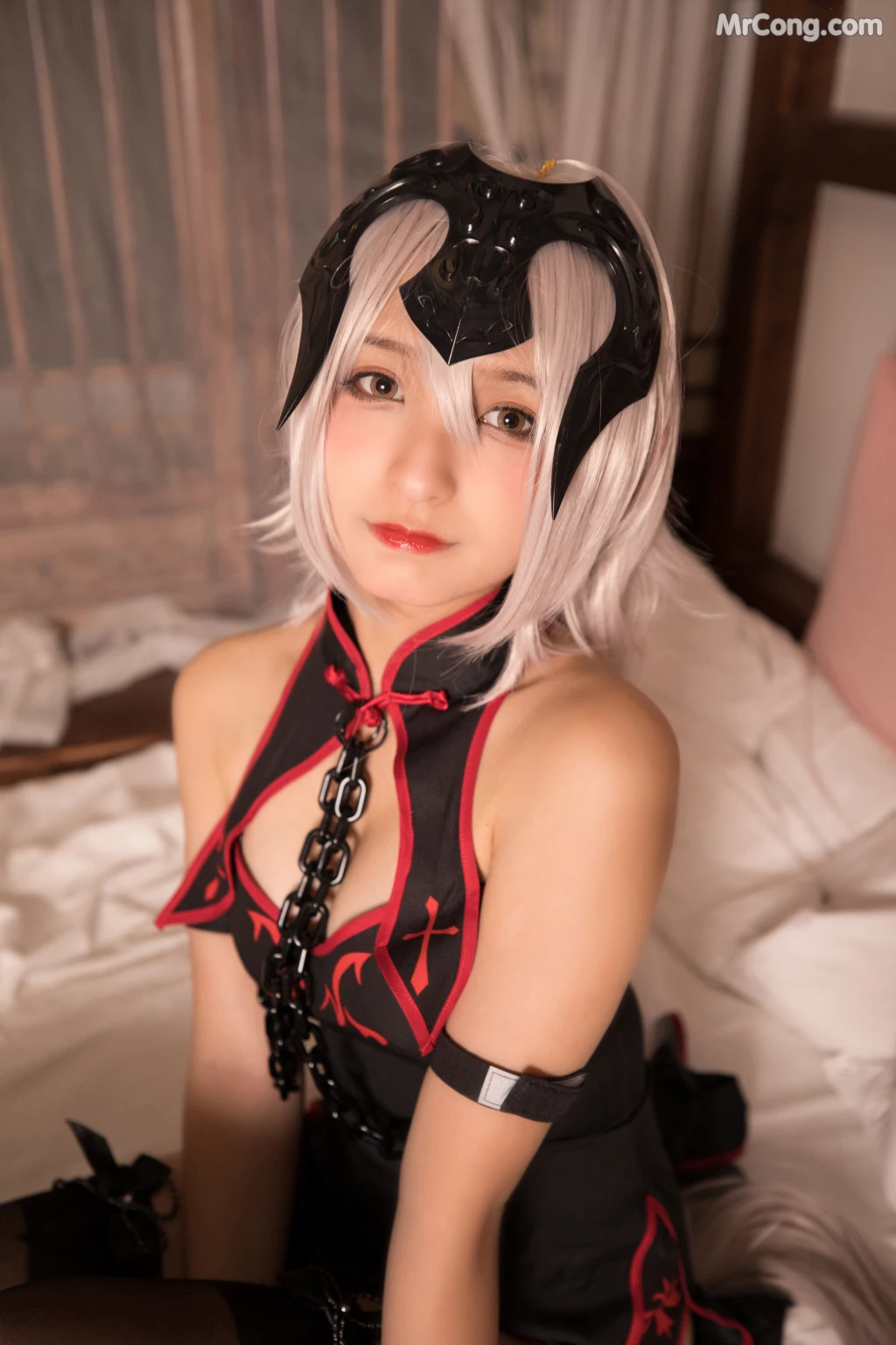 Coser@神楽坂真冬 Vol.016: 旗袍黑贞 (150 photos) – Page 5