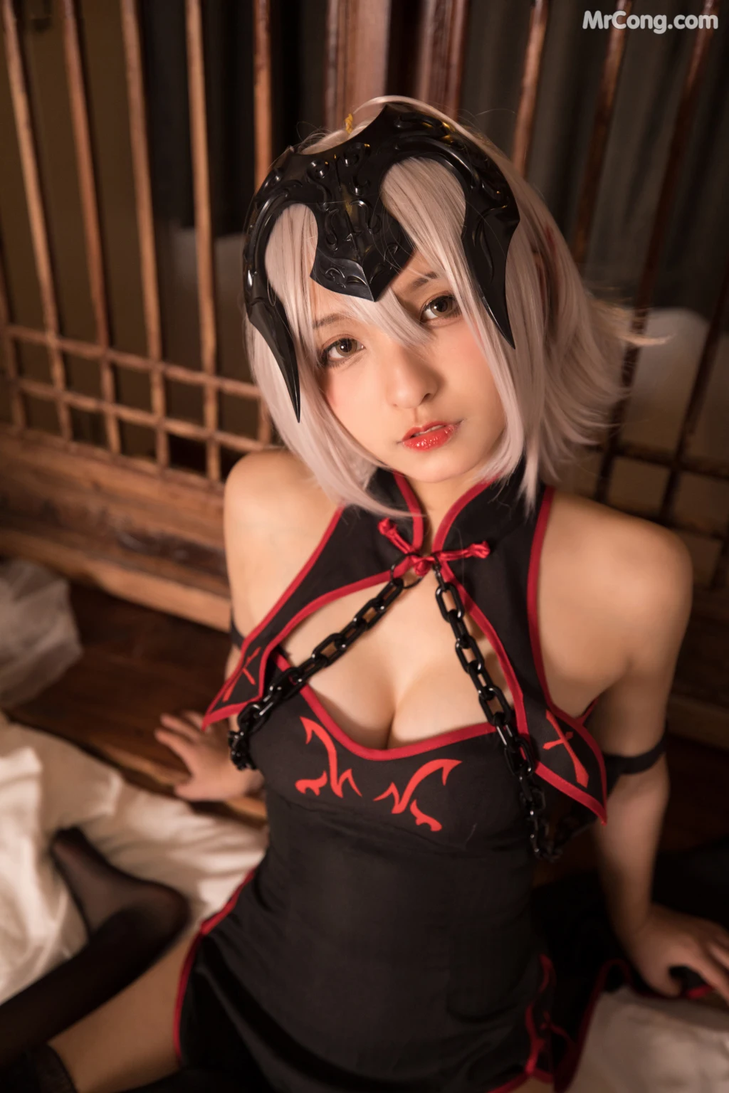 Coser@神楽坂真冬 Vol.016: 旗袍黑贞 (150 photos) – Page 7