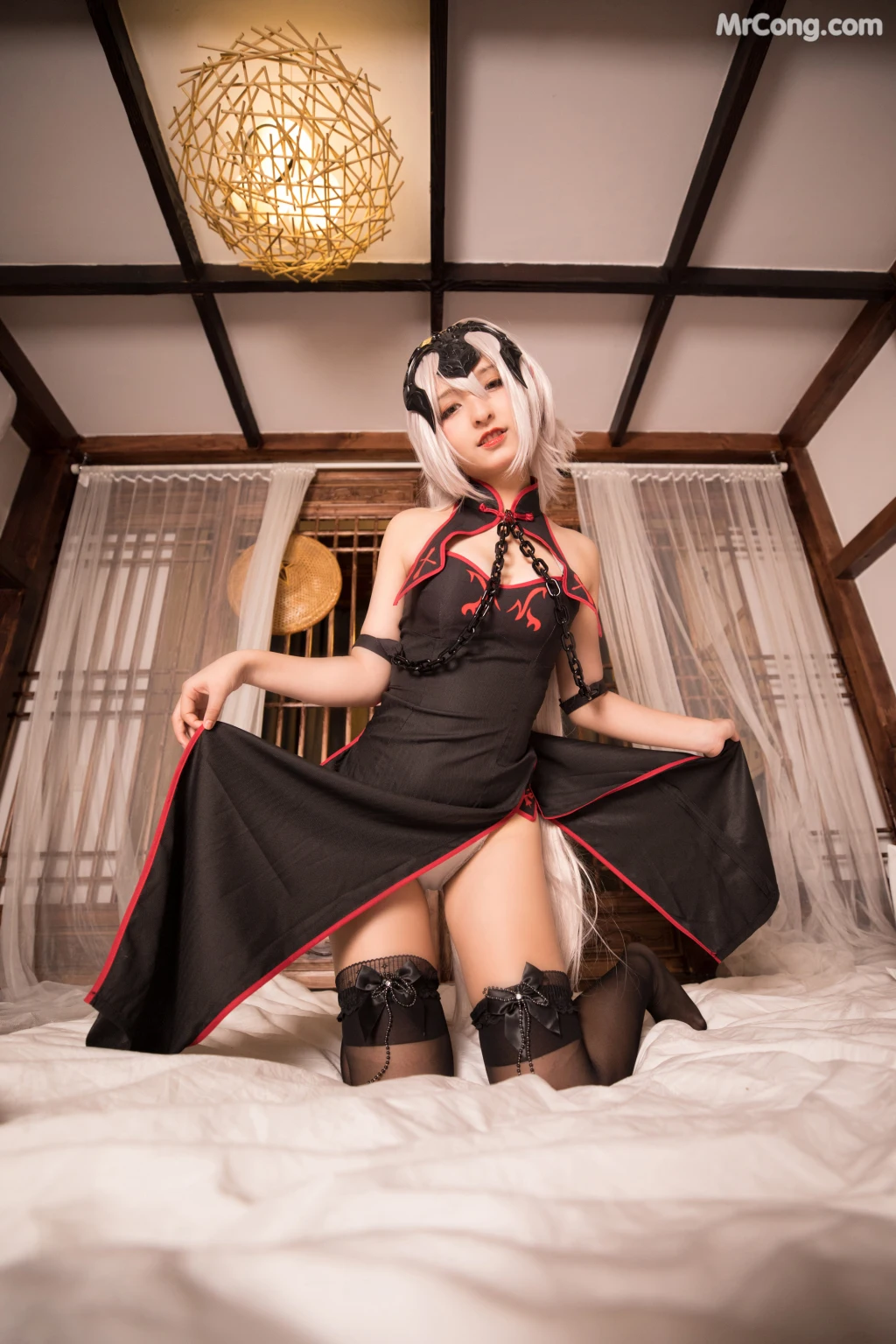 Coser@神楽坂真冬 Vol.016: 旗袍黑贞 (150 photos) – Page 9