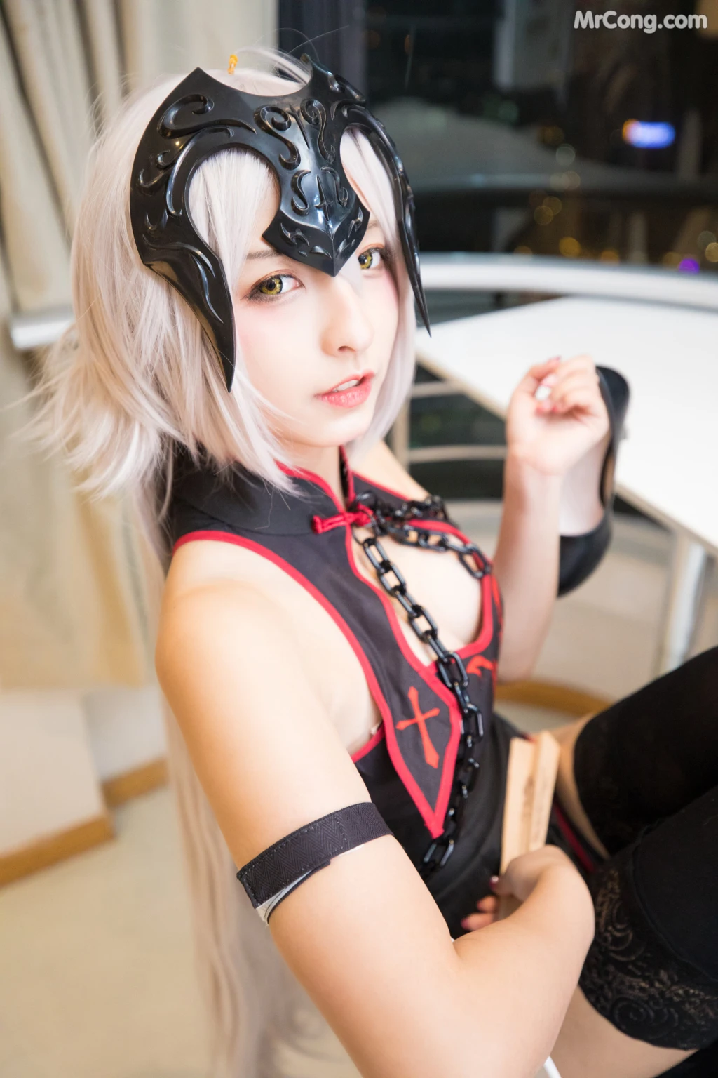 Coser@神楽坂真冬 Vol.016: 旗袍黑贞 (150 photos) – Page 12
