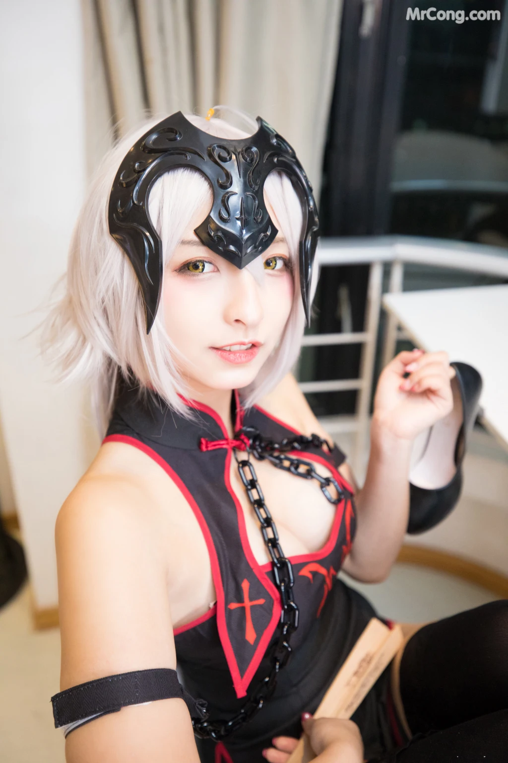 Coser@神楽坂真冬 Vol.016: 旗袍黑贞 (150 photos) – Page 12