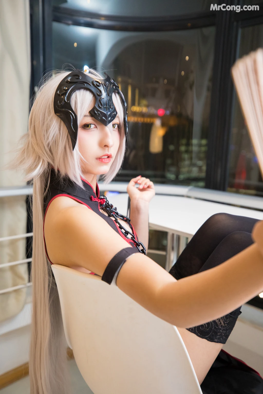 Coser@神楽坂真冬 Vol.016: 旗袍黑贞 (150 photos) – Page 12