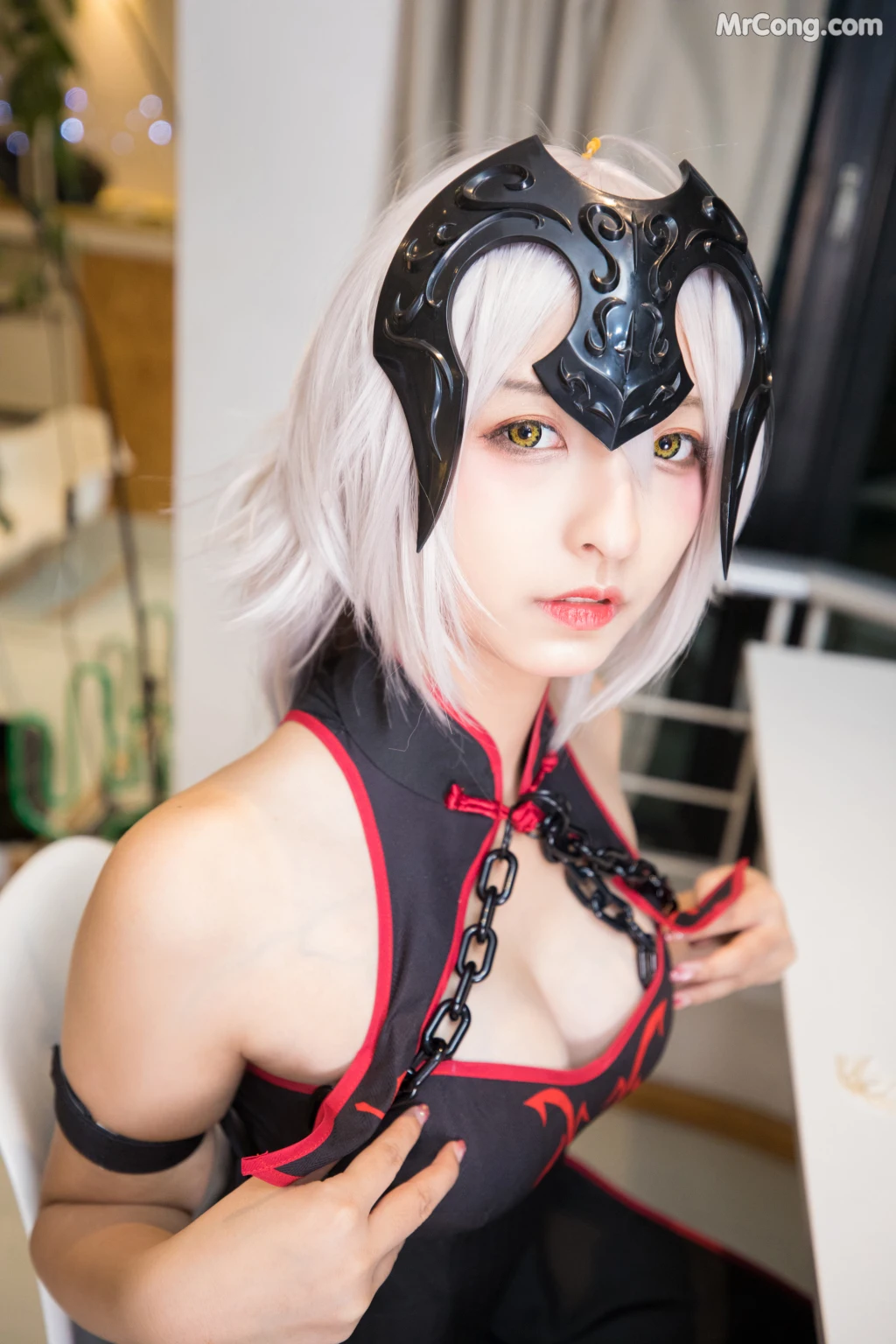 Coser@神楽坂真冬 Vol.016: 旗袍黑贞 (150 photos) – Page 13