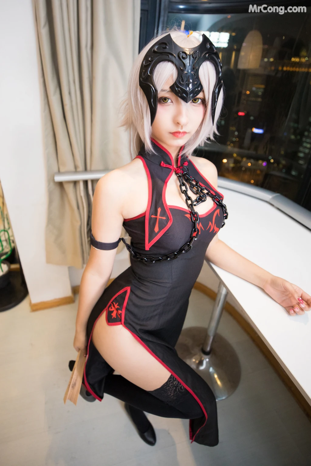 Coser@神楽坂真冬 Vol.016: 旗袍黑贞 (150 photos) – Page 13