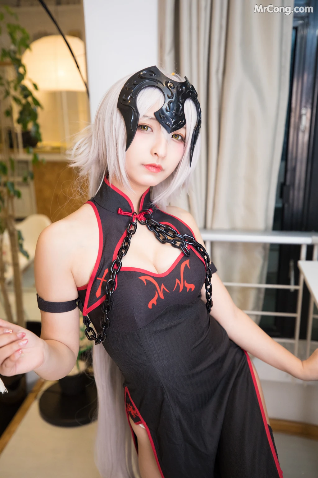 Coser@神楽坂真冬 Vol.016: 旗袍黑贞 (150 photos) – Page 13