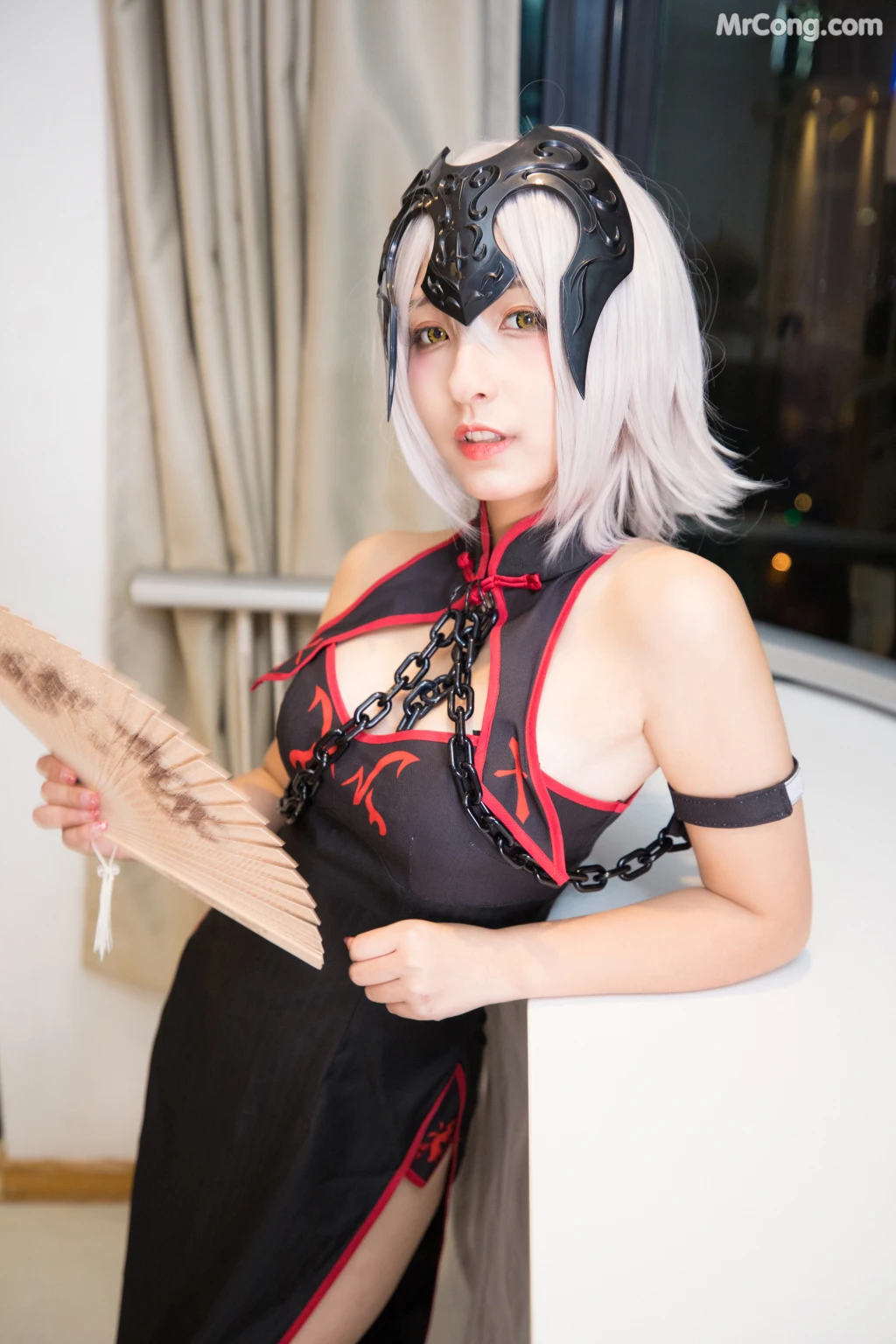 Coser@神楽坂真冬 Vol.016: 旗袍黑贞 (150 photos) – Page 14