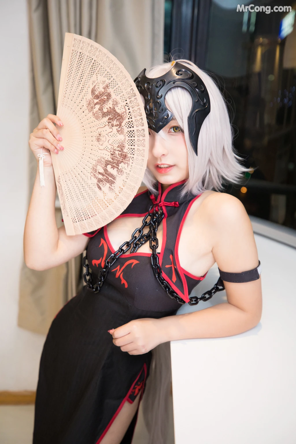 Coser@神楽坂真冬 Vol.016: 旗袍黑贞 (150 photos) – Page 14
