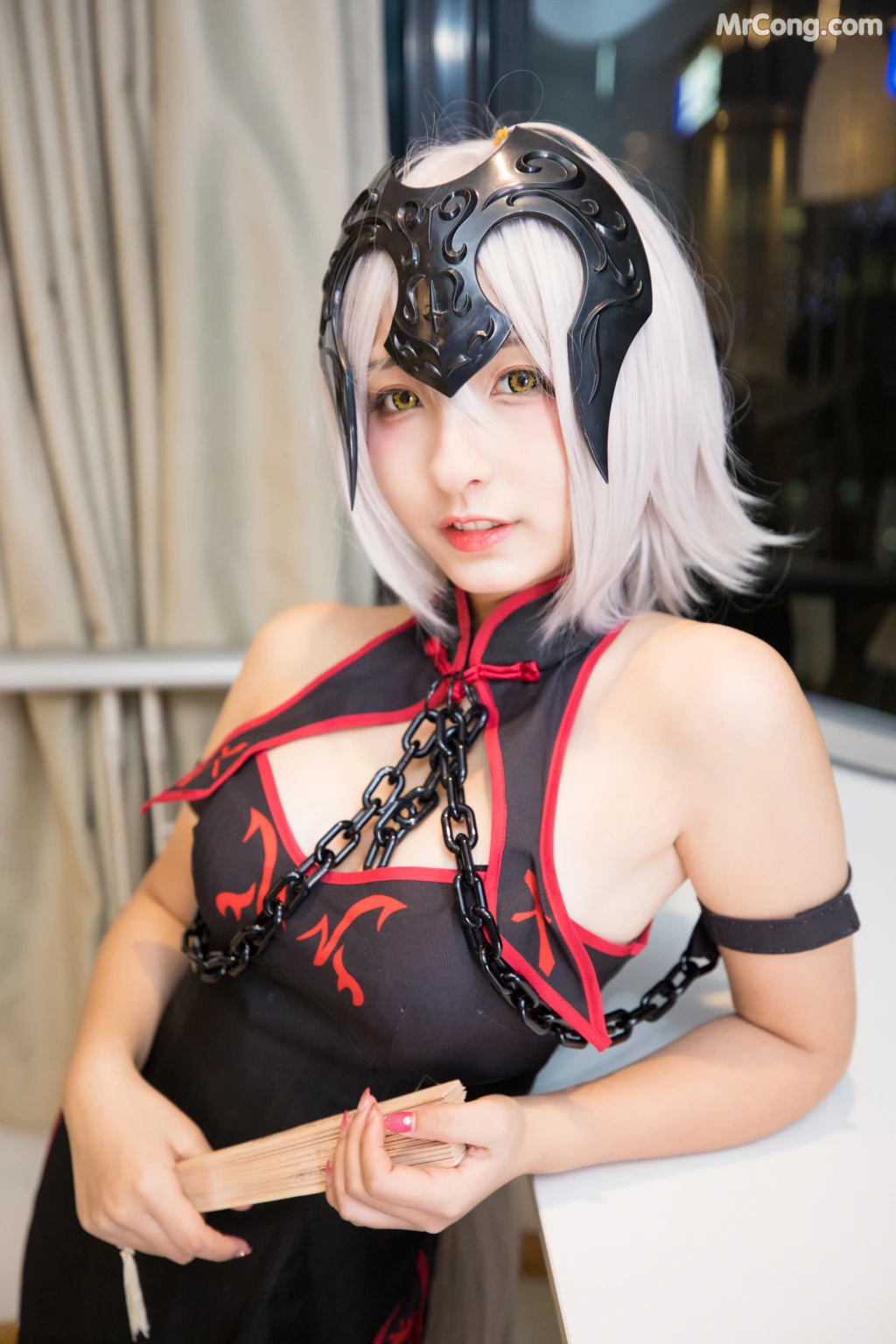 Coser@神楽坂真冬 Vol.016: 旗袍黑贞 (150 photos) – Page 14