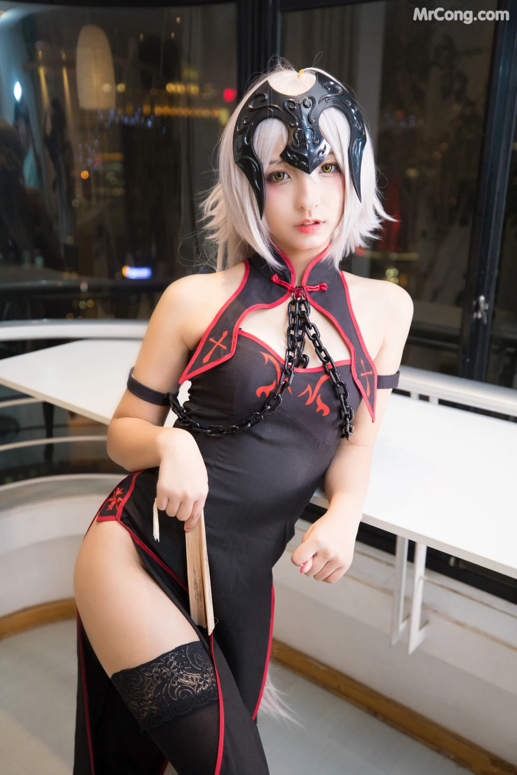 Coser@神楽坂真冬 Vol.016: 旗袍黑贞 (150 photos) – Page 15