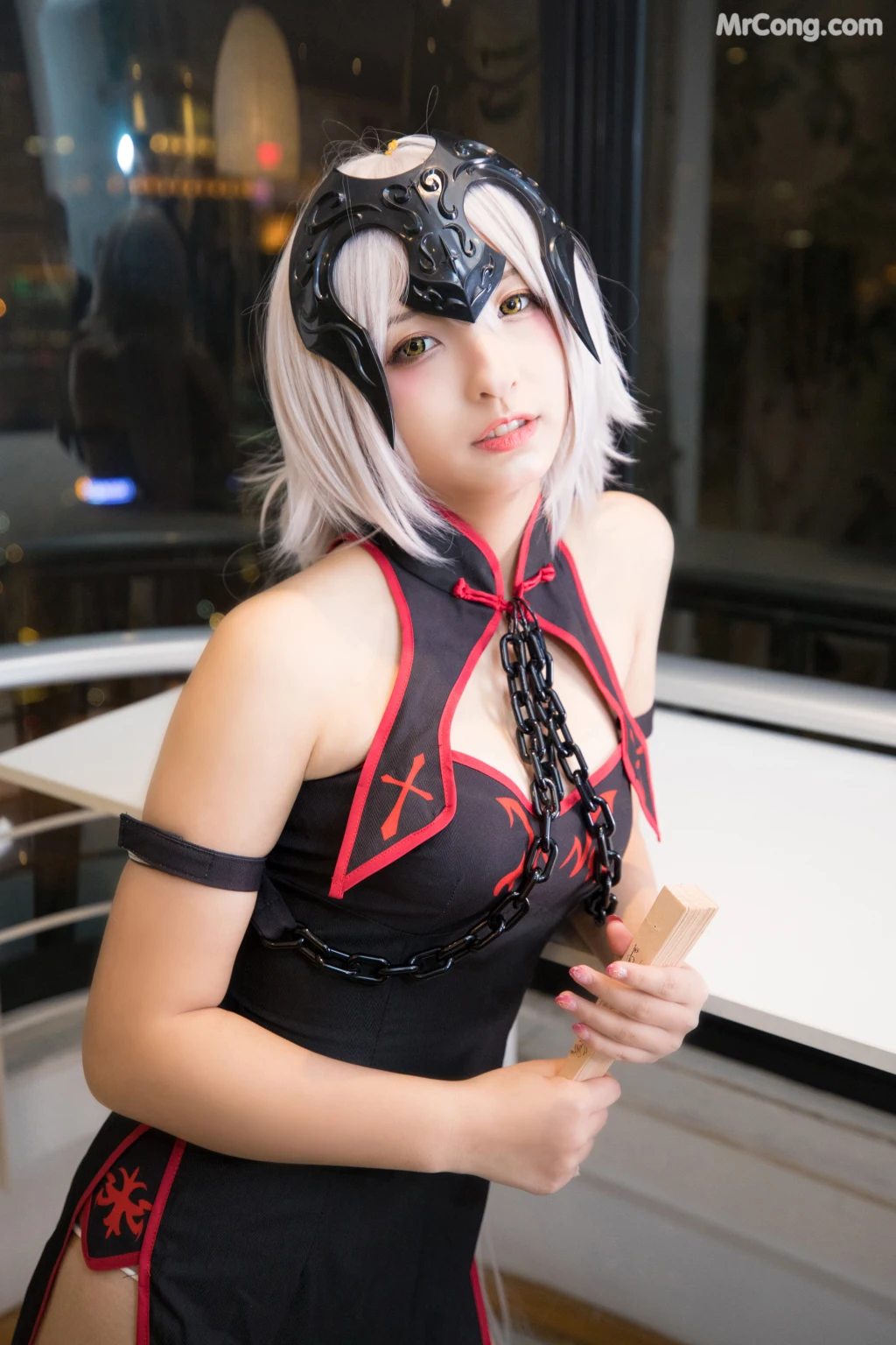 Coser@神楽坂真冬 Vol.016: 旗袍黑贞 (150 photos) – Page 15