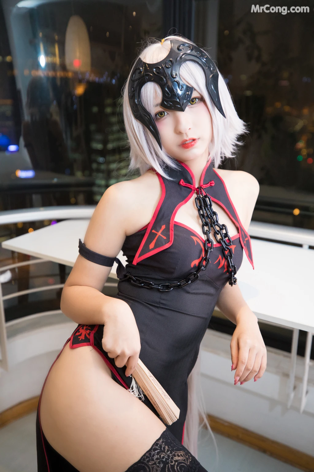 Coser@神楽坂真冬 Vol.016: 旗袍黑贞 (150 photos) – Page 15