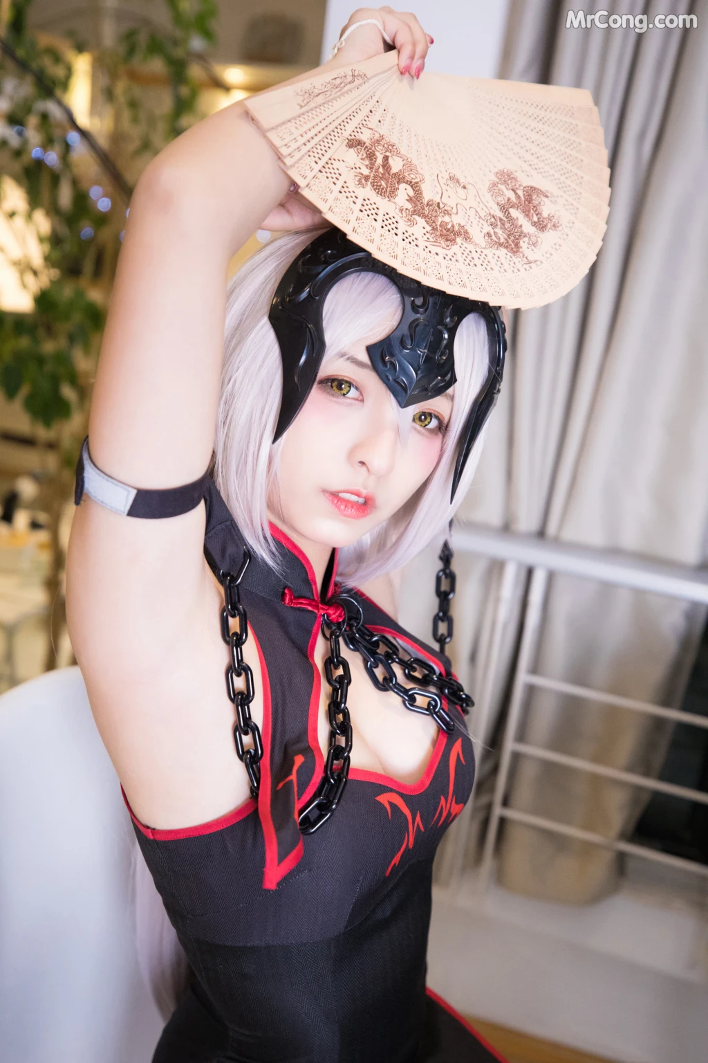 Coser@神楽坂真冬 Vol.016: 旗袍黑贞 (150 photos) – Page 15