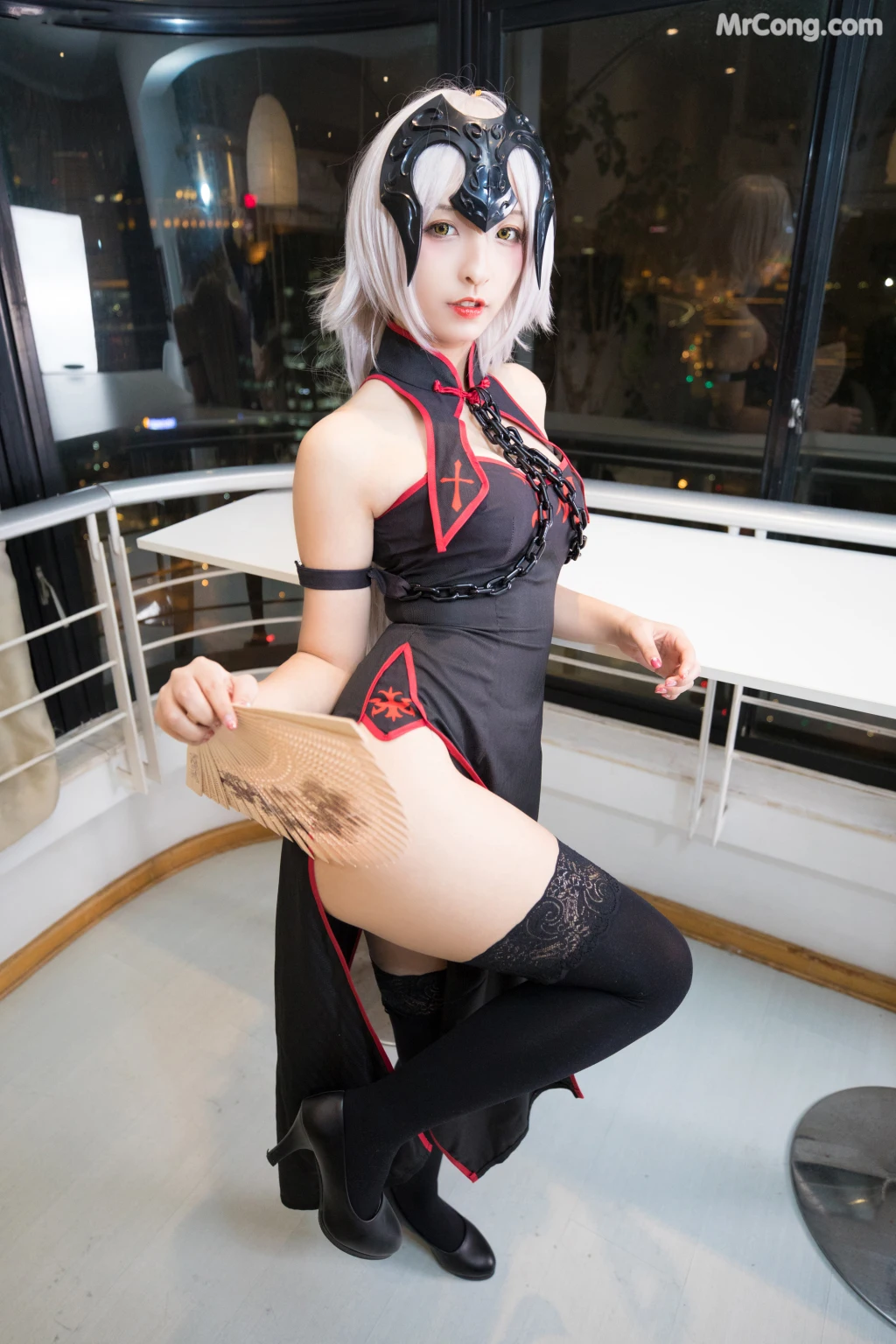 Coser@神楽坂真冬 Vol.016: 旗袍黑贞 (150 photos) – Page 15