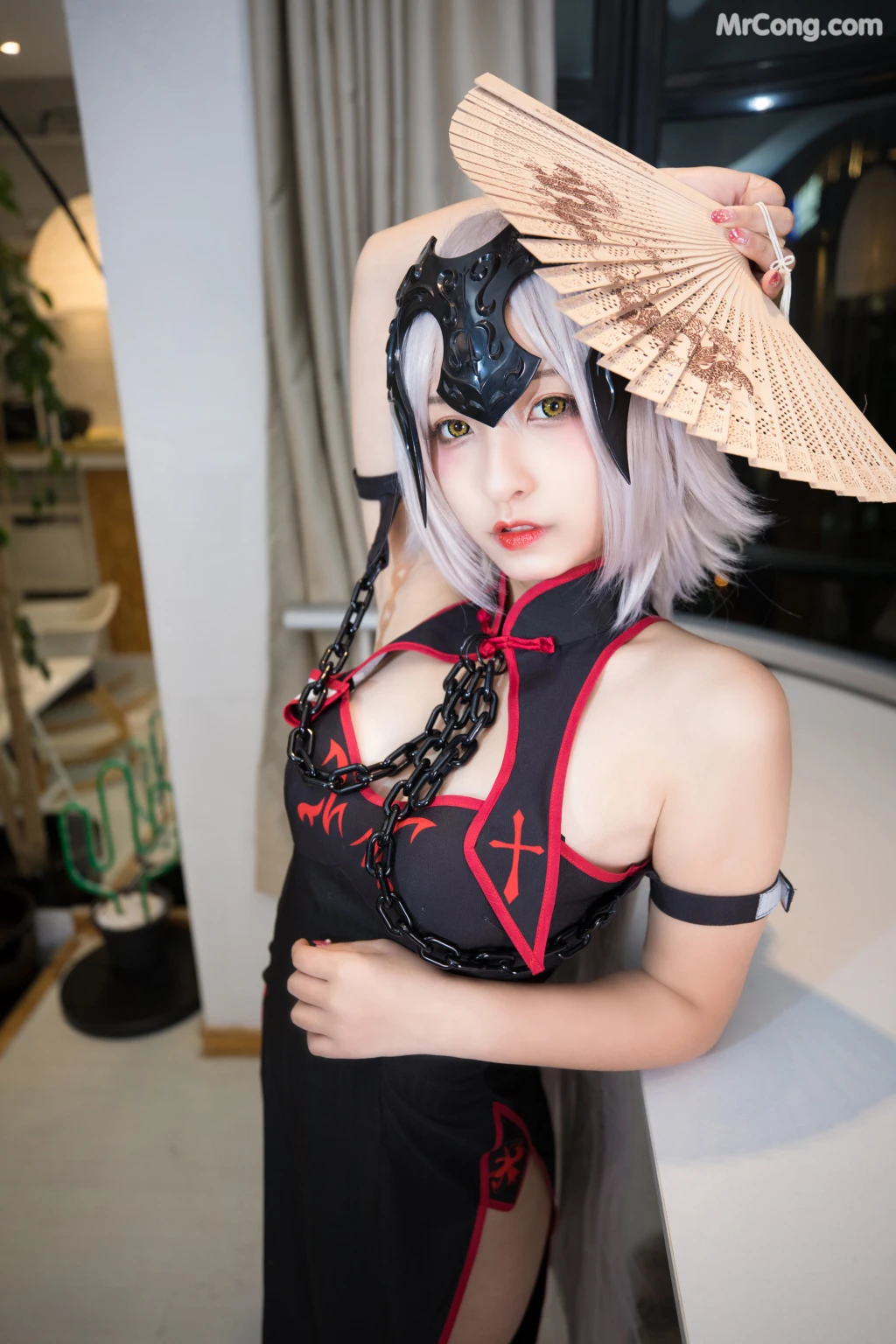 Coser@神楽坂真冬 Vol.016: 旗袍黑贞 (150 photos) – Page 15