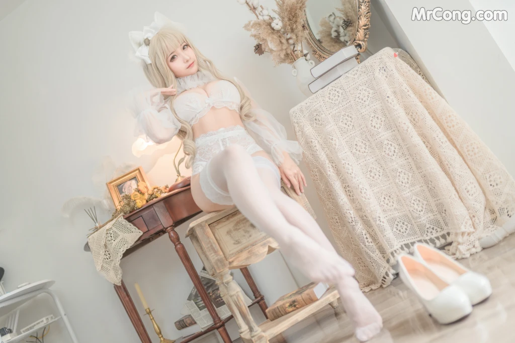 Coser@蠢沫沫 (chunmomo) Vol.058: 白猫 (40 photos) – Page 4