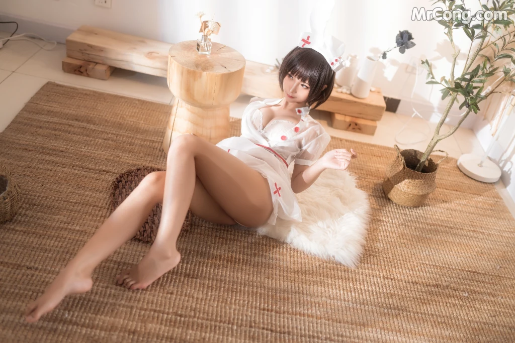 Coser@蠢沫沫 (chunmomo) Vol.059: 透明护士 (60 photos)