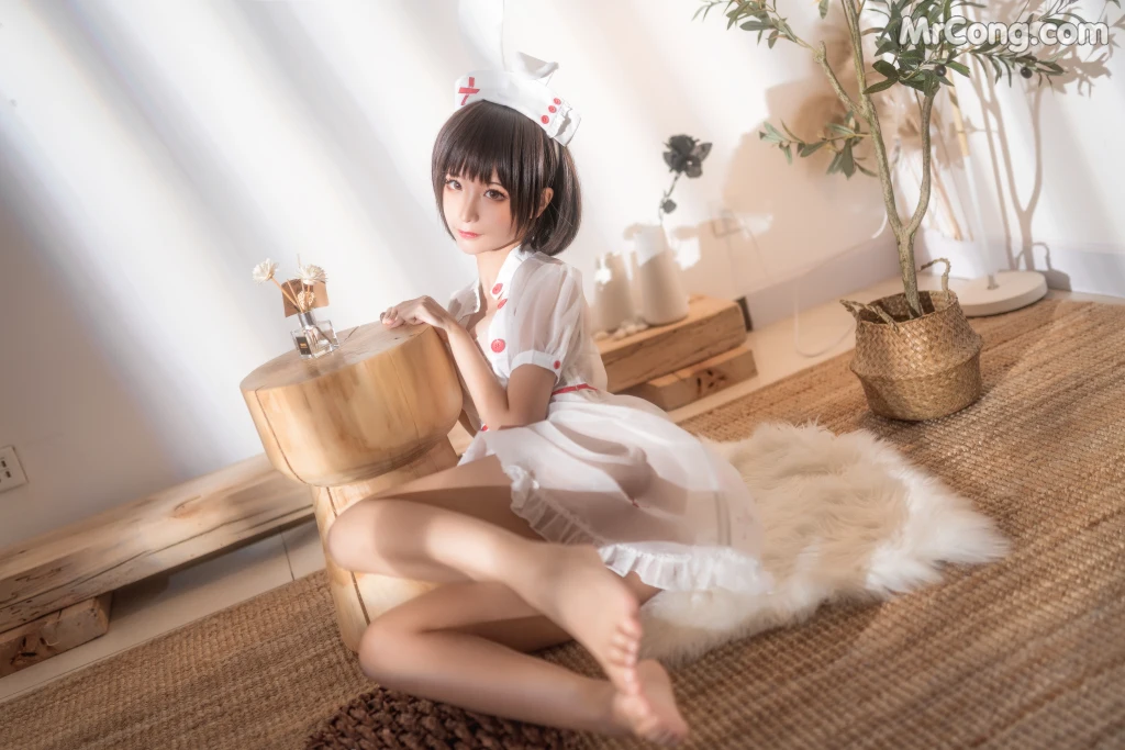 Coser@蠢沫沫 (chunmomo) Vol.059: 透明护士 (60 photos)