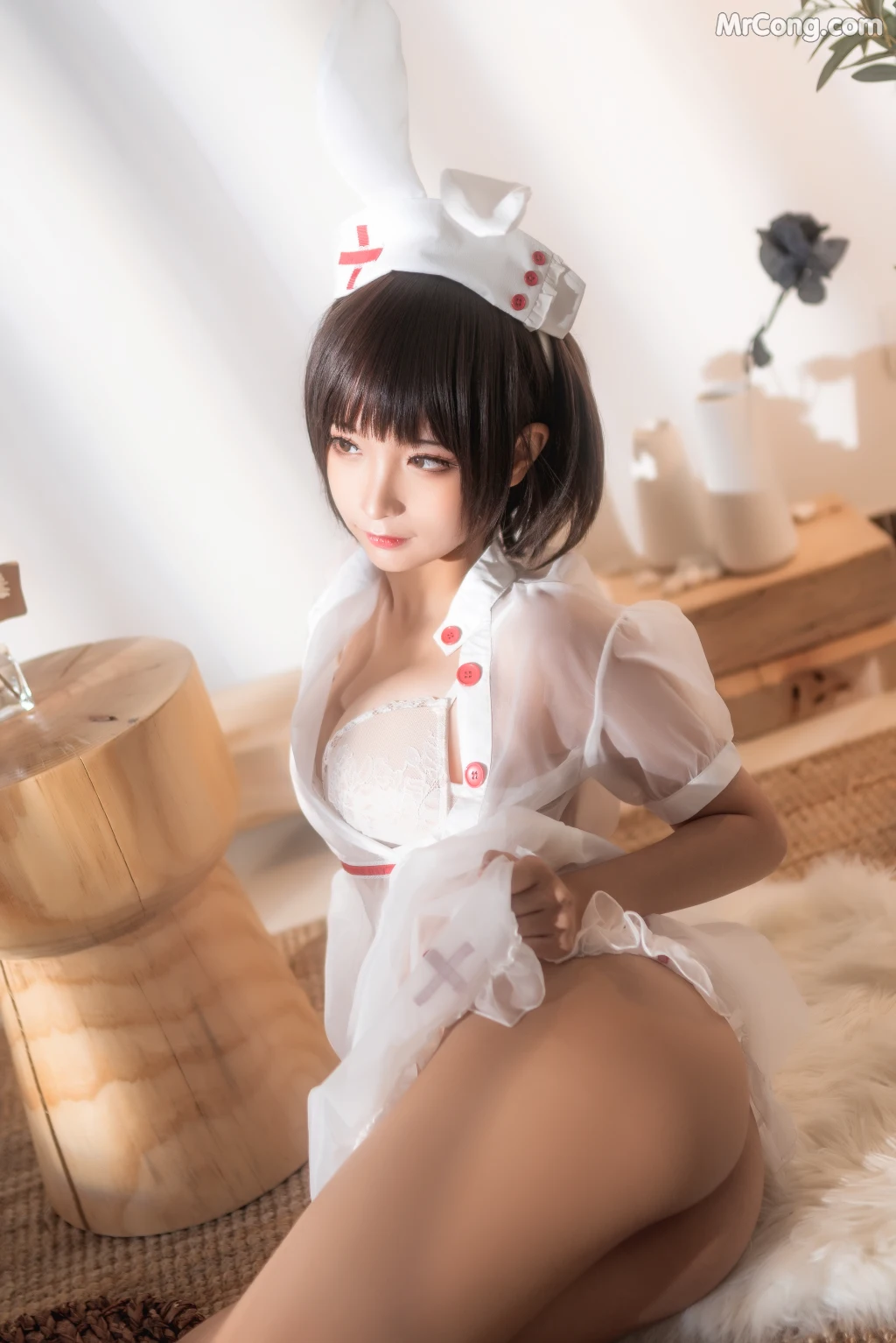 Coser@蠢沫沫 (chunmomo) Vol.059: 透明护士 (60 photos) – Page 2