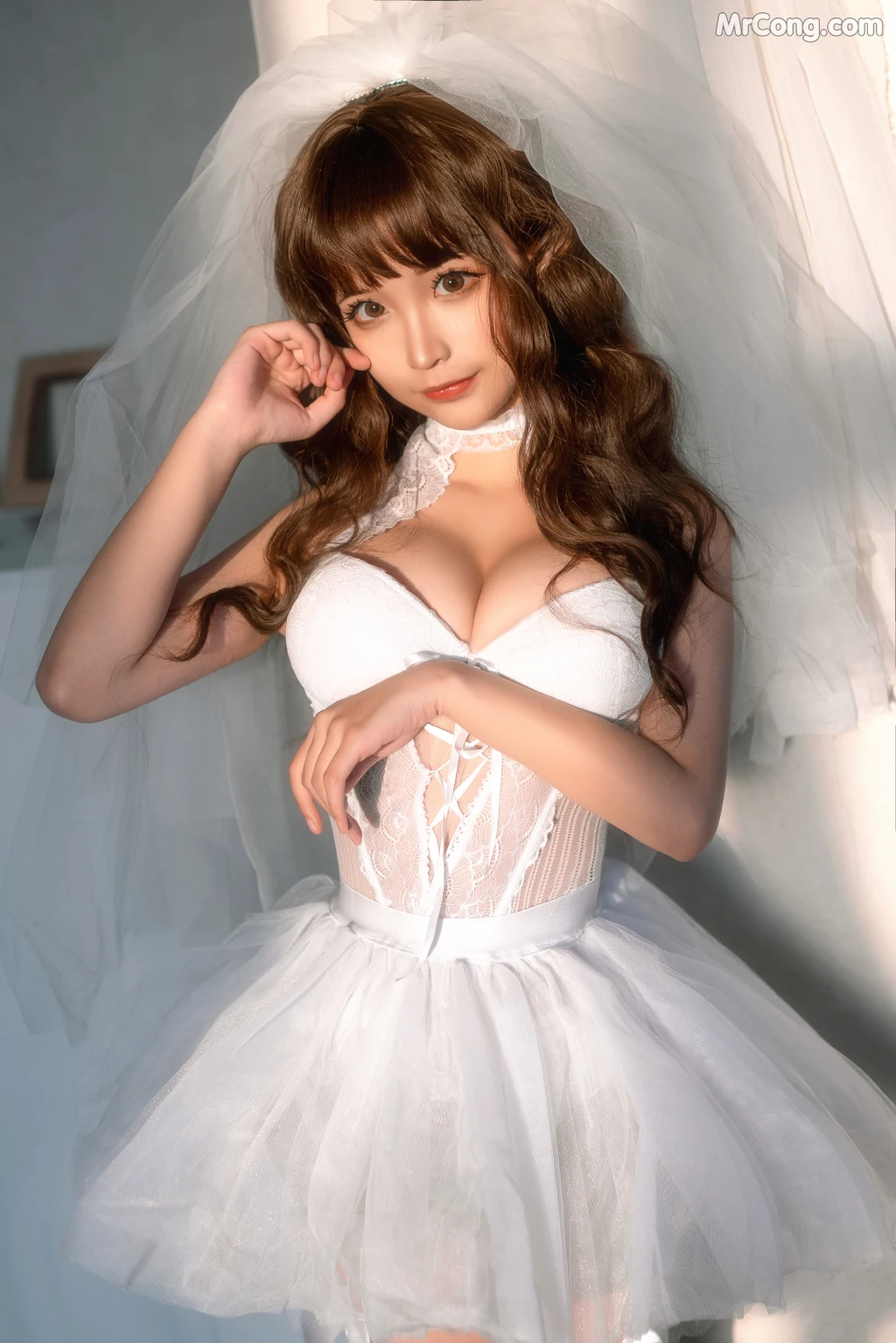 Coser@蠢沫沫 (chunmomo) Vol.060: 婚纱 (42 photos)