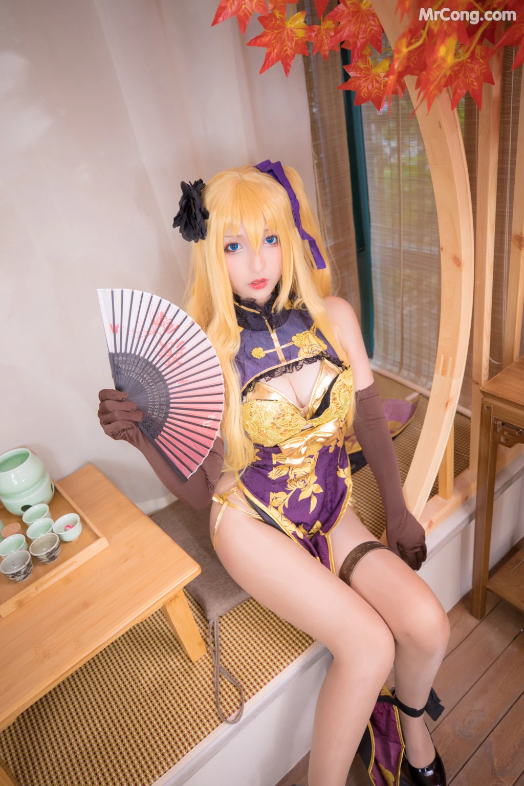 Coser@神楽坂真冬 Vol.018: 艳娘幻梦谭2 金莲 (150 photos)