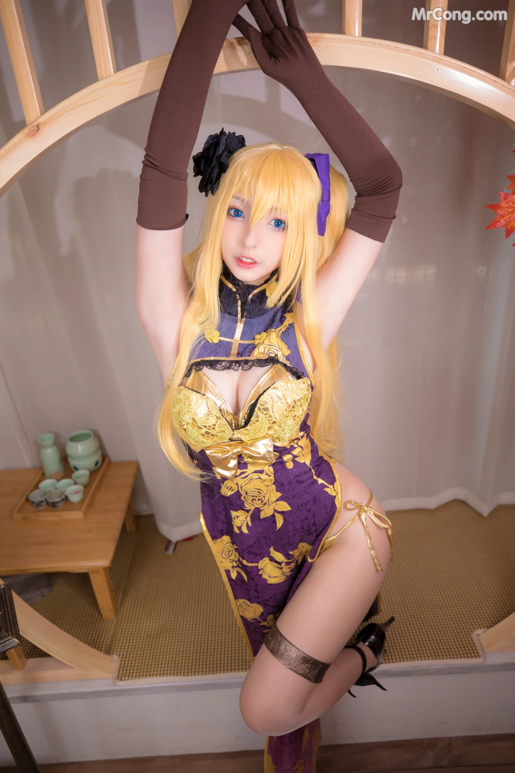Coser@神楽坂真冬 Vol.018: 艳娘幻梦谭2 金莲 (150 photos) – Page 7