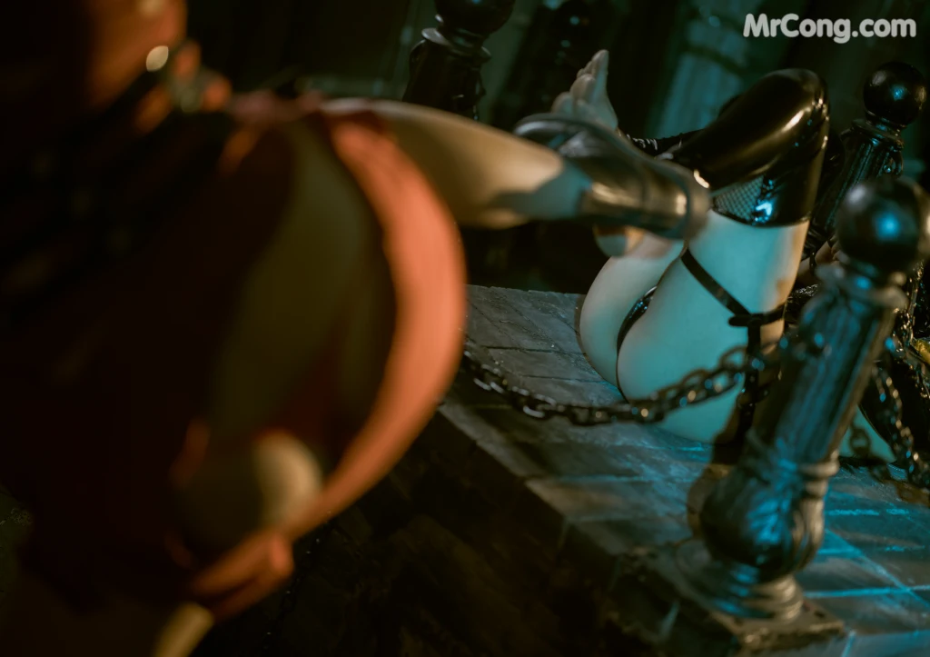 Coser@Xia Xiao Qiu Qiu Qiu (夏小秋秋秋) No.066: 忍者的刺杀 (50 photos)