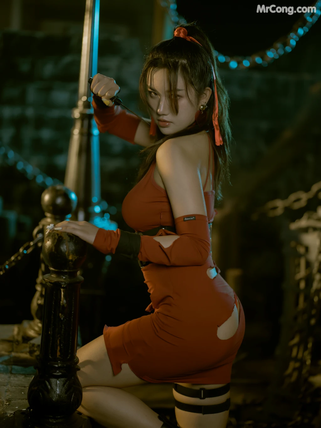 Coser@Xia Xiao Qiu Qiu Qiu (夏小秋秋秋) No.066: 忍者的刺杀 (50 photos) – Page 2