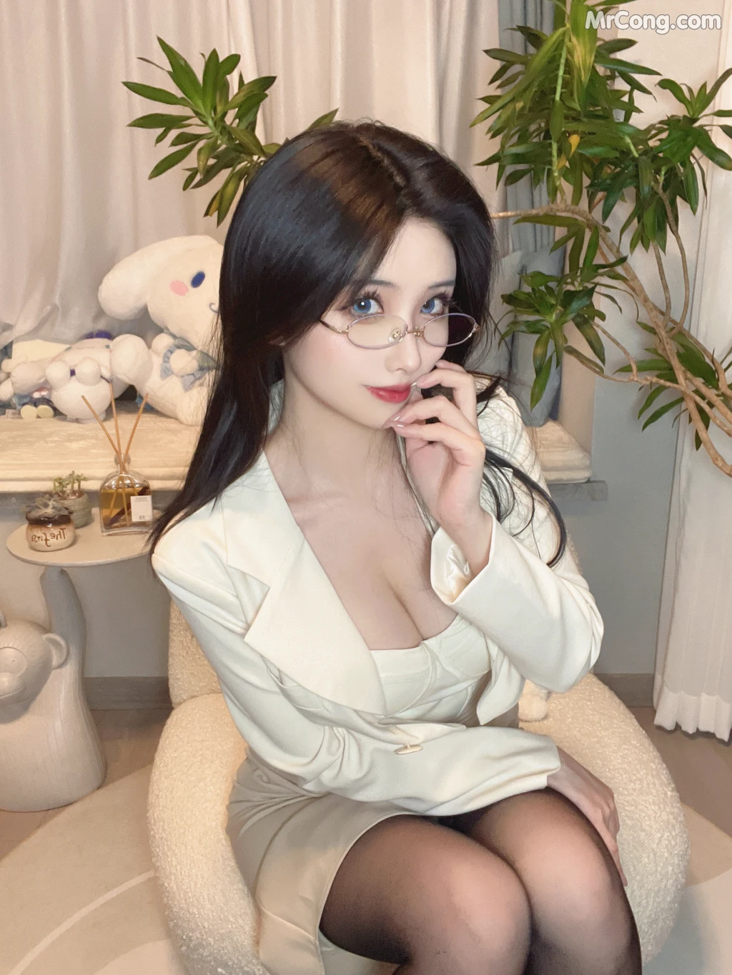 Coser@rioko凉凉子 Vol.098: 和女上司的七夕 (30 photos + 10 videos)