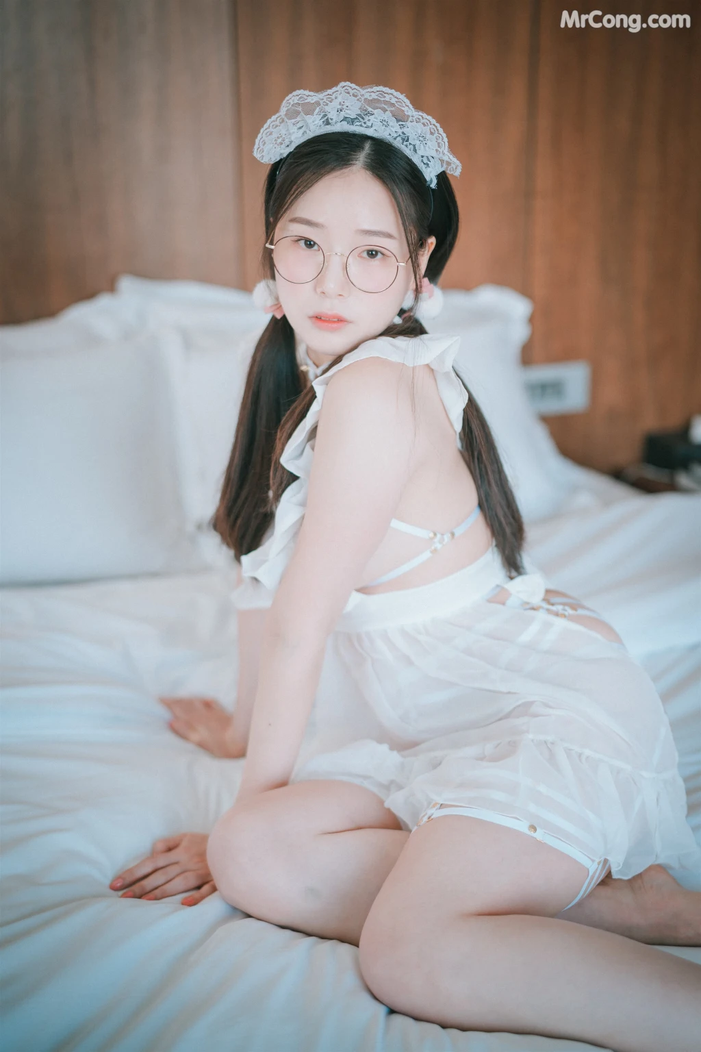 DJAWA Photo – Pia (피아): “Sheer Chiffon Apron” (66 photos)