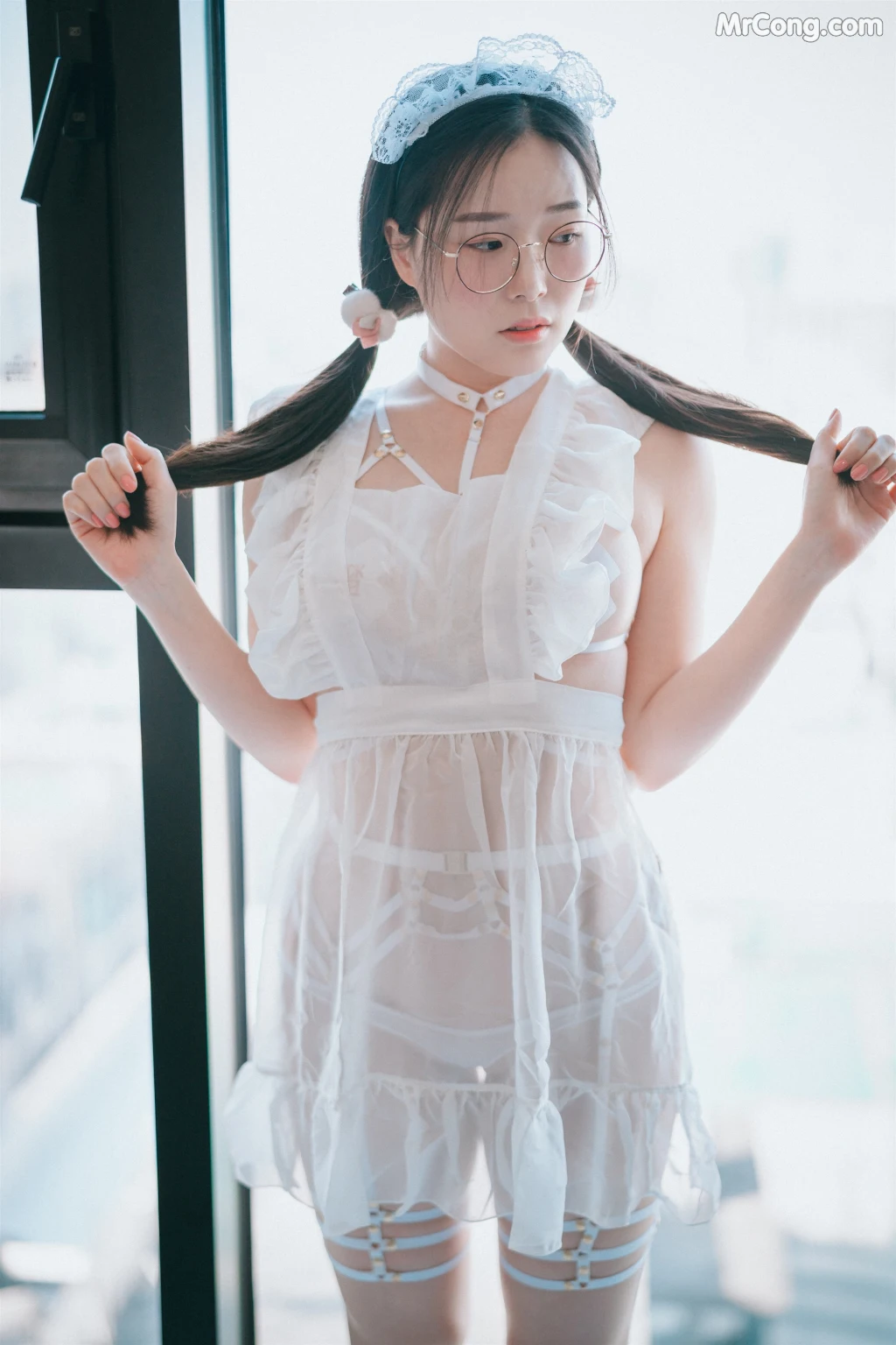 DJAWA Photo – Pia (피아): “Sheer Chiffon Apron” (66 photos) – Page 2