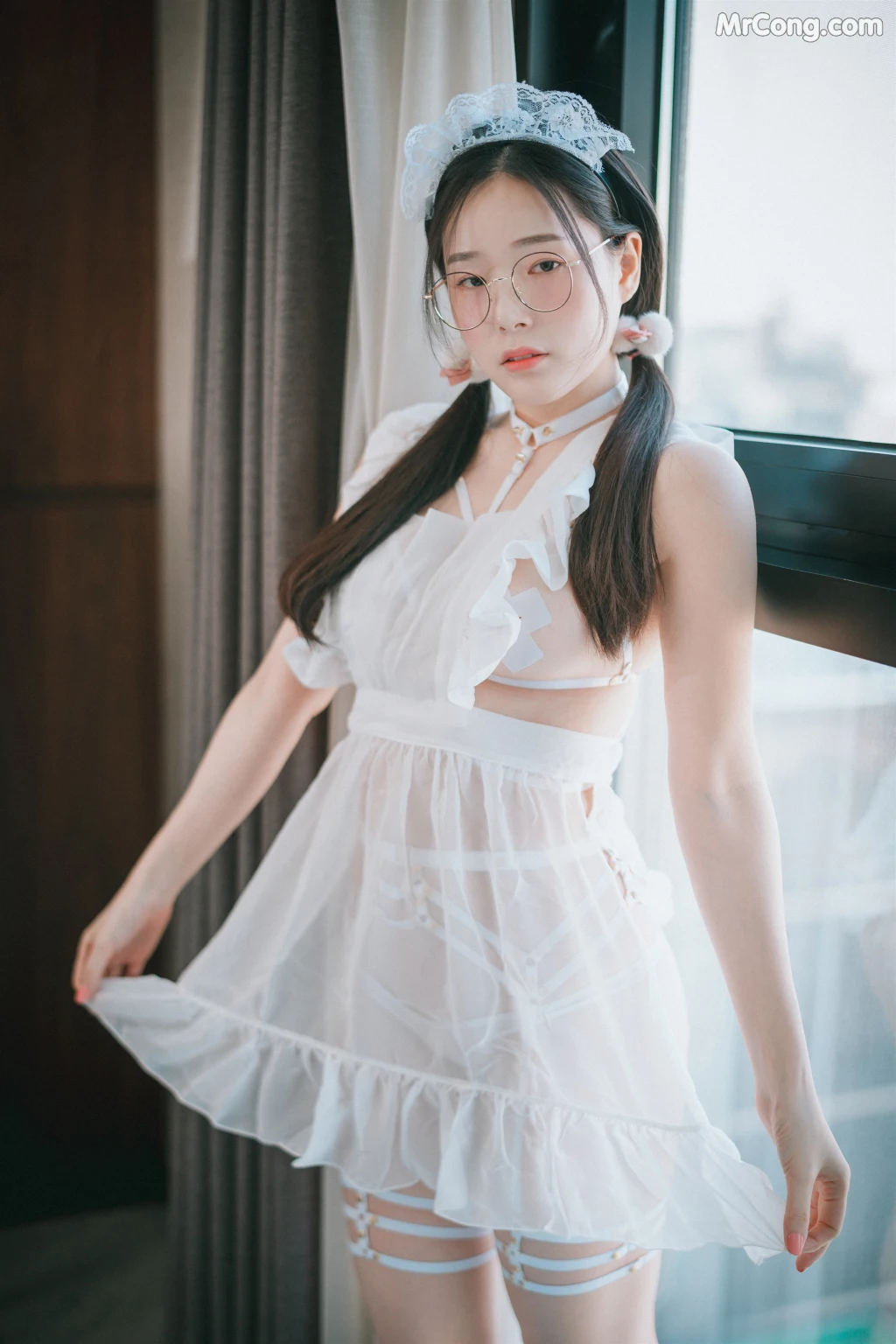 DJAWA Photo – Pia (피아): “Sheer Chiffon Apron” (66 photos) – Page 2