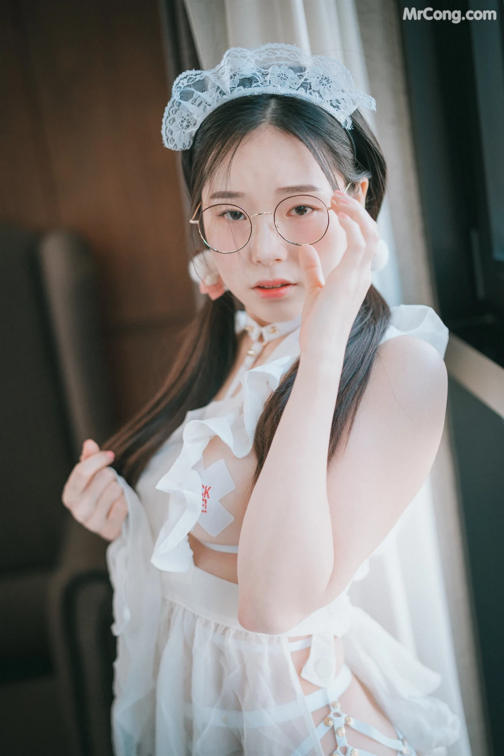 DJAWA Photo – Pia (피아): “Sheer Chiffon Apron” (66 photos) – Page 3