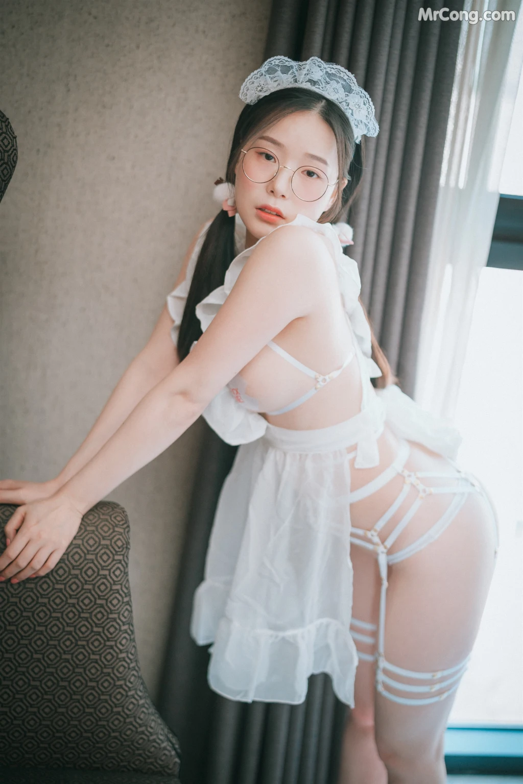 DJAWA Photo – Pia (피아): “Sheer Chiffon Apron” (66 photos) – Page 3