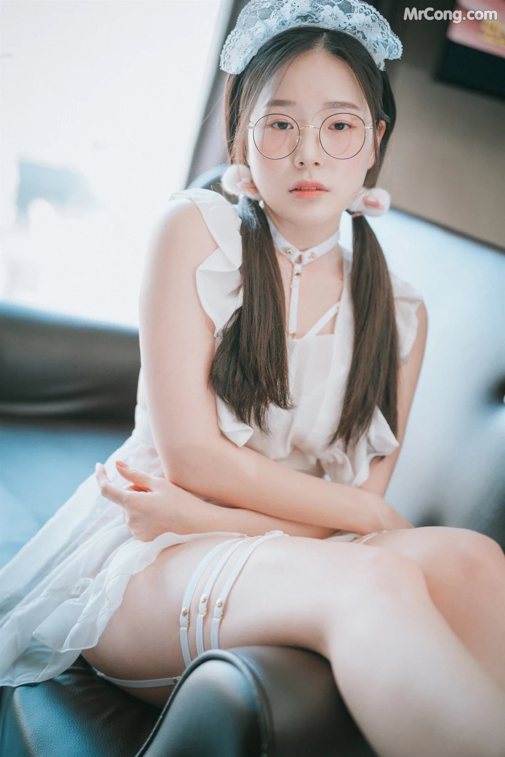 DJAWA Photo – Pia (피아): “Sheer Chiffon Apron” (66 photos) – Page 4