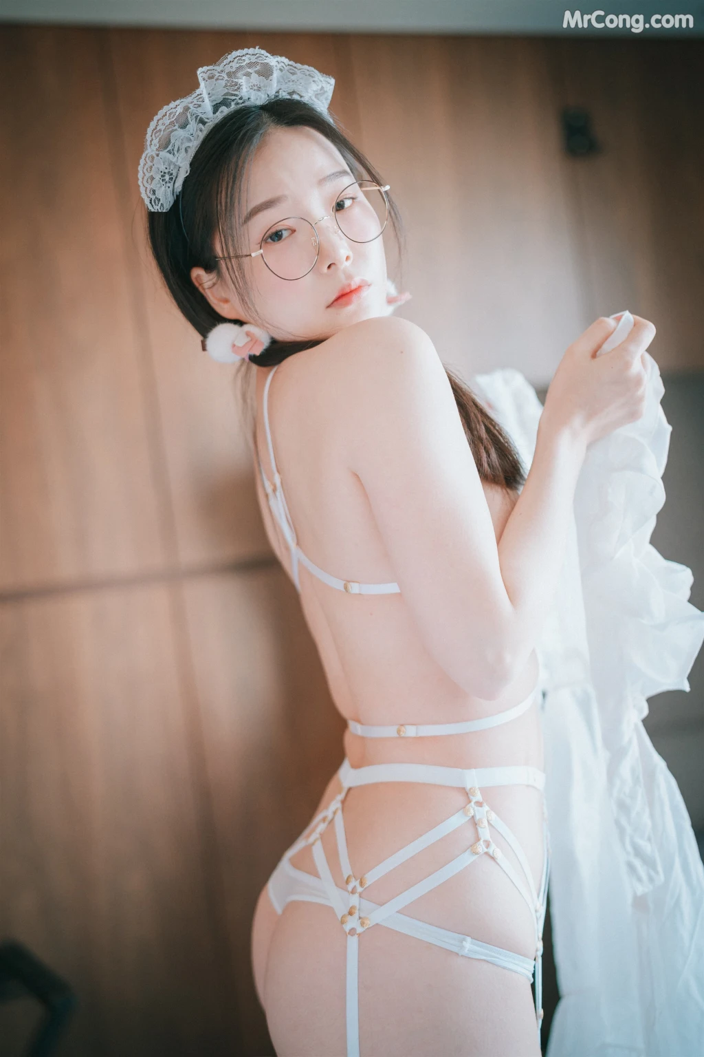 DJAWA Photo – Pia (피아): “Sheer Chiffon Apron” (66 photos) – Page 5