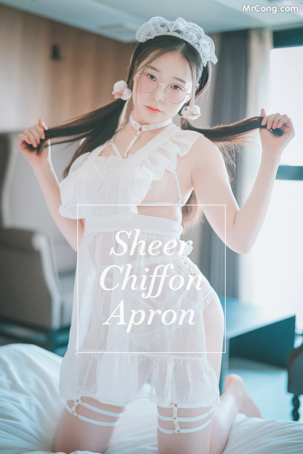 DJAWA Photo – Pia (피아): “Sheer Chiffon Apron” (66 photos) – Page 7