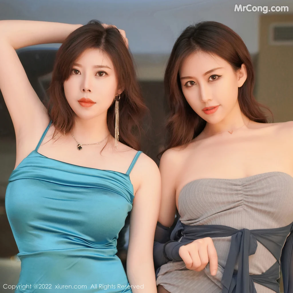 XIUREN No.5050: Bai Ru Xue (白茹雪) & Yue Yin Tong (月音瞳) (65 photos) – Page 5