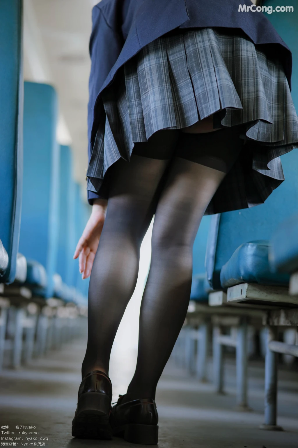 Coser@Nyako喵子: 列车 JK (80 photos + 1 video) – Page 3