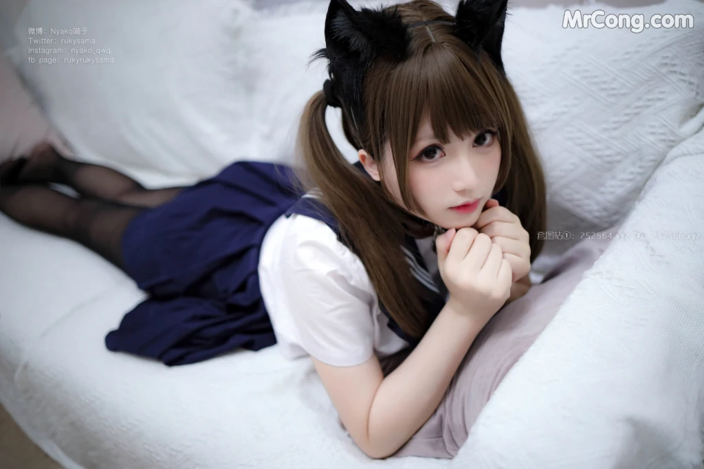 Coser@Nyako喵子: セーラ服とプレゼント (151 photos + 5 videos) – Page 10