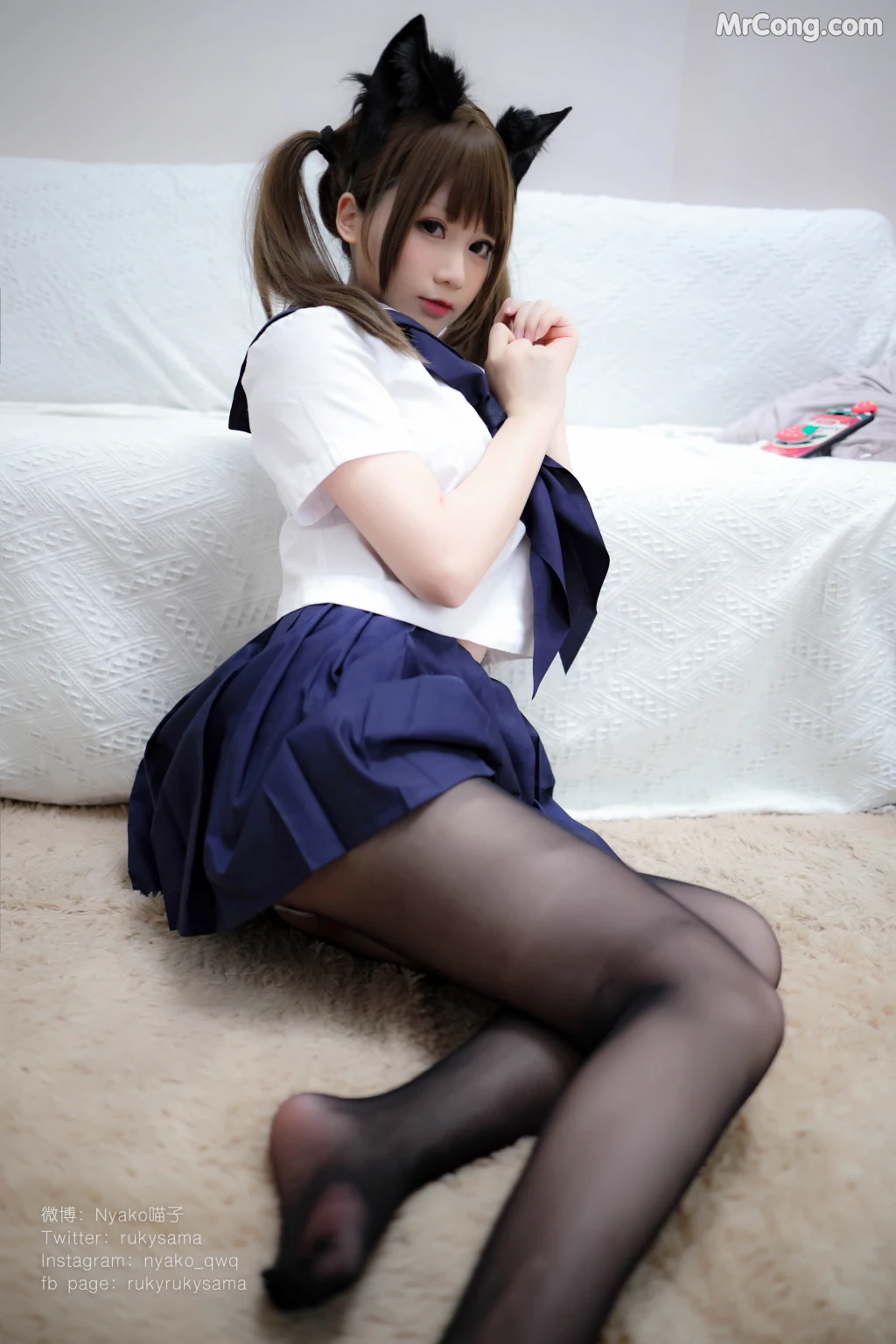 Coser@Nyako喵子: セーラ服とプレゼント (151 photos + 5 videos) – Page 11