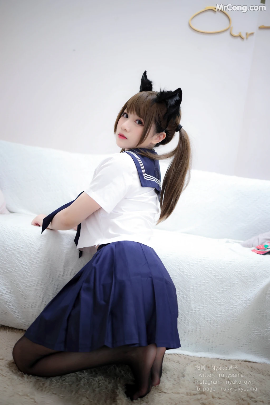 Coser@Nyako喵子: セーラ服とプレゼント (151 photos + 5 videos) – Page 12