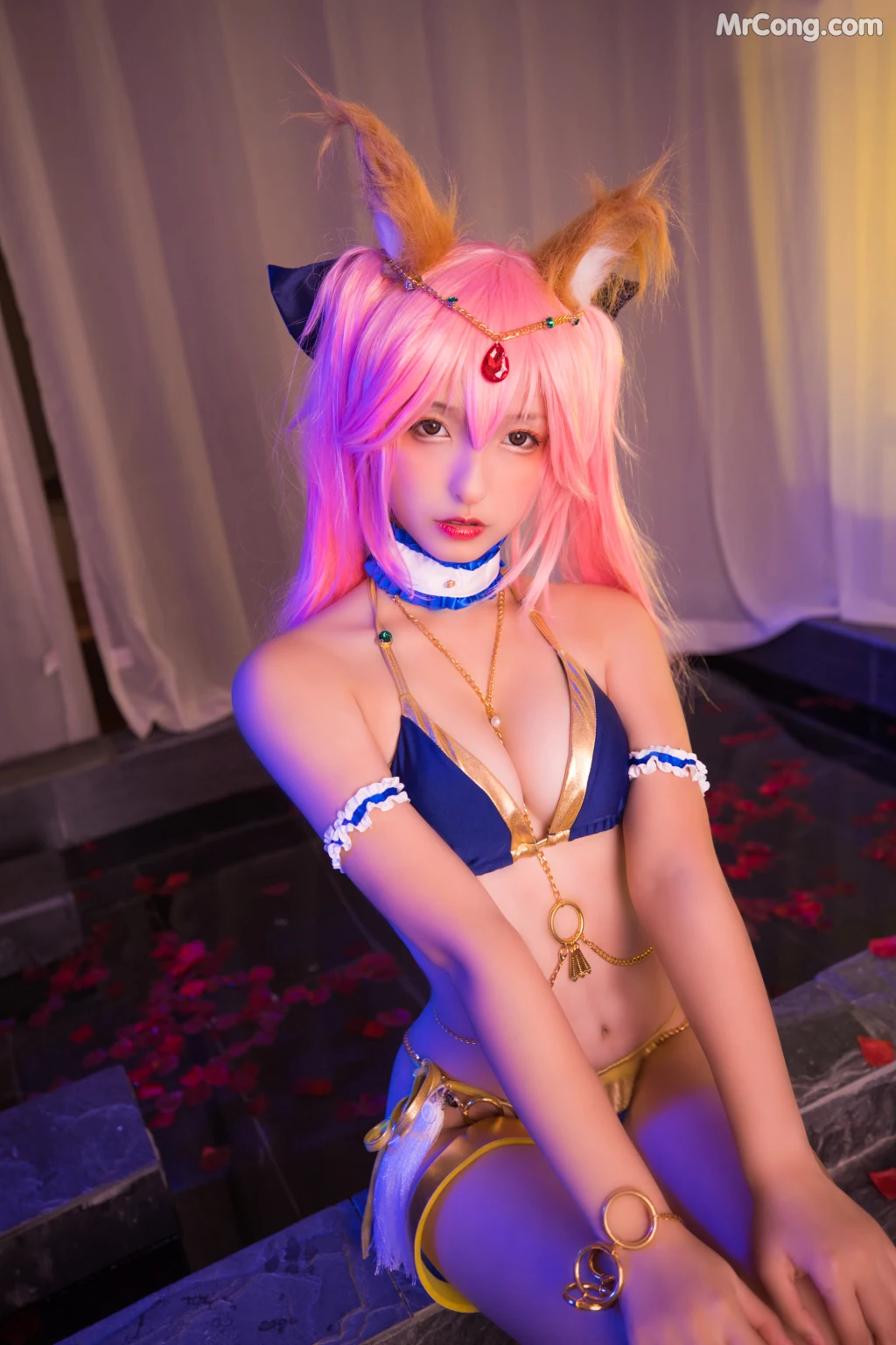 Coser@神楽坂真冬 Vol.021: 玉藻前舞娘 Mysterious Love (150 photos)