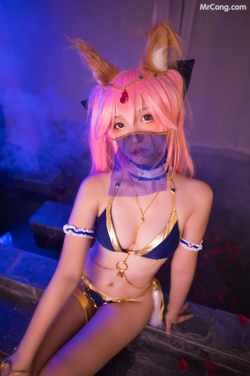 Coser@神楽坂真冬 Vol.021: 玉藻前舞娘 Mysterious Love (150 photos)